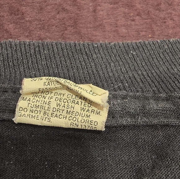 Boris Vallejo Fantasy Art Promo T Shirt Nude 80s Size Lg Vtg 1986 Black Unisex - Picture 14 of 16